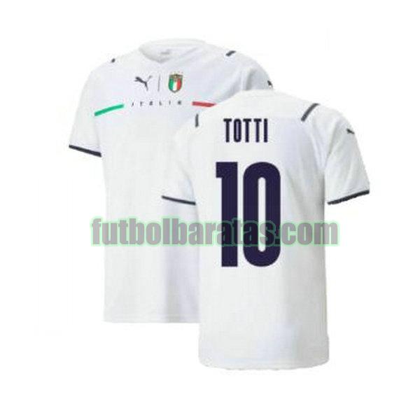 camiseta totti 10 ajax 2021 2022 blanco segunda