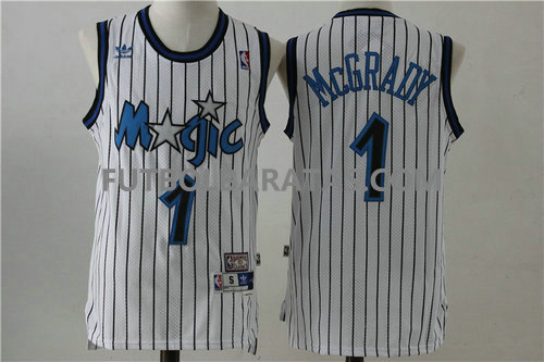 camiseta tracy McGrady 1 orlando magic soul 2017 blanca