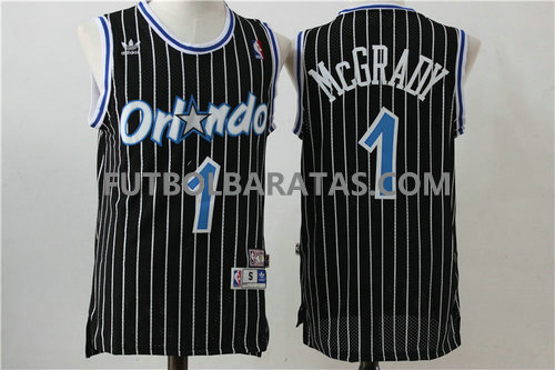 camiseta tracy McGrady 1 orlando magic soul 2017 negro