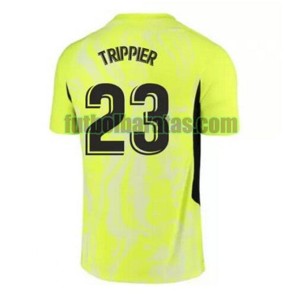 camiseta trippier 23 atletico madrid 2020-2021 verde tercera