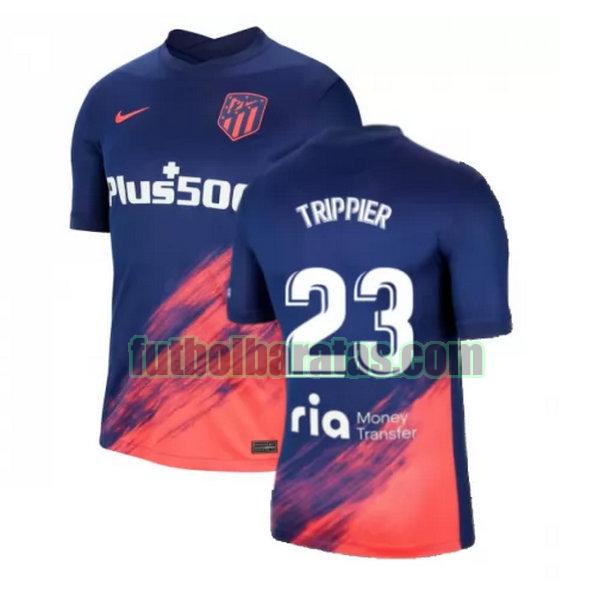 camiseta trippier 23 atletico madrid 2021 2022 azul negro segunda