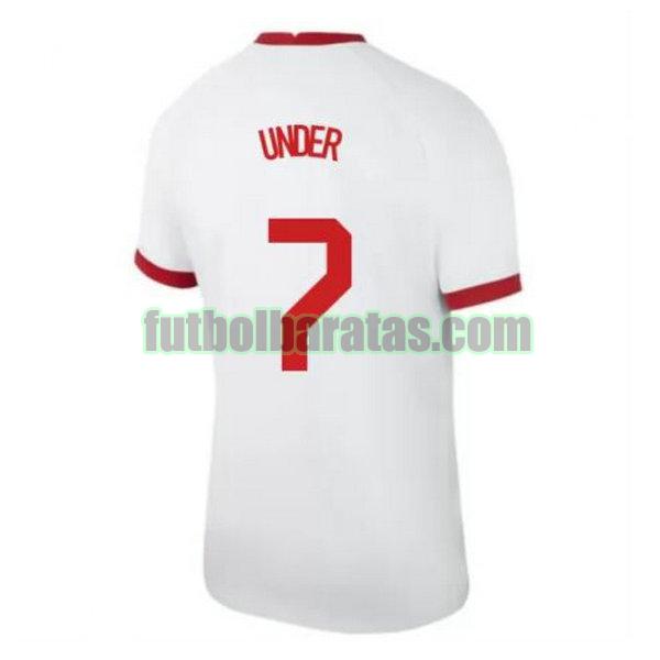 camiseta under 7 turquía 2020 primera