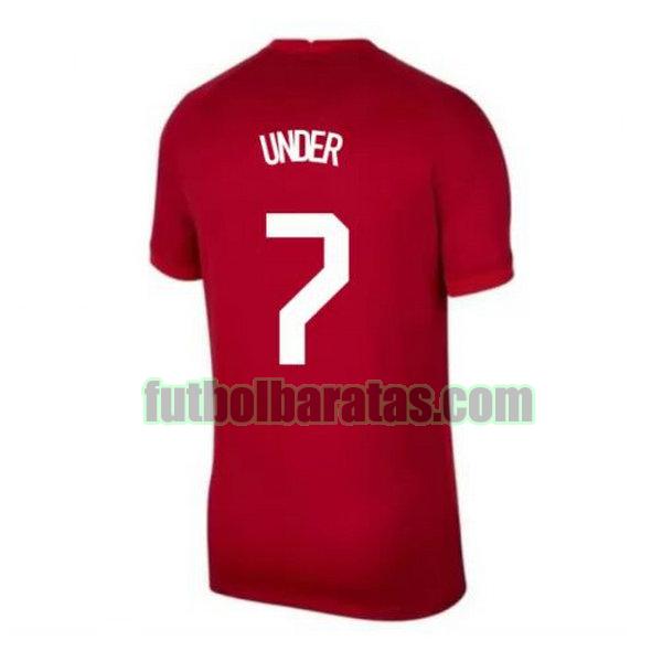 camiseta under 7 turquía 2020 segunda