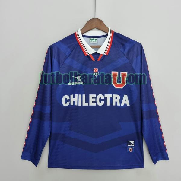 camiseta universidad de chile 1996 azul primera ml