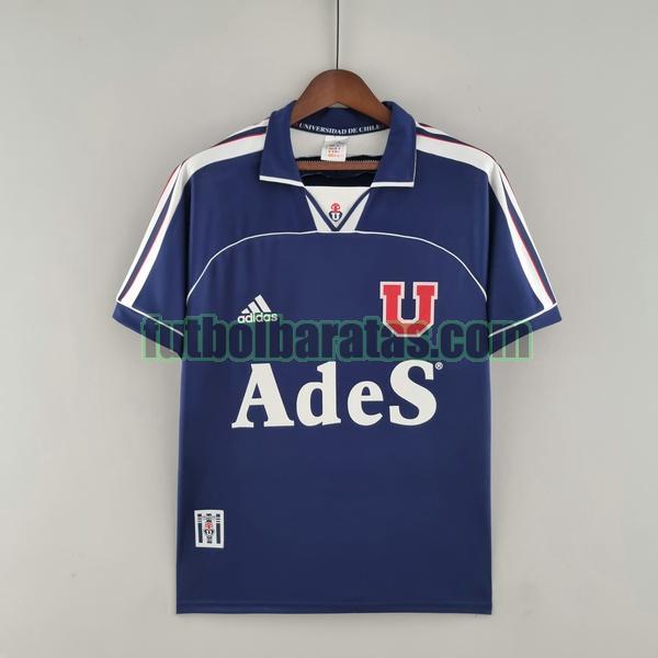 camiseta universidad de chile 2000 2001 azul primera