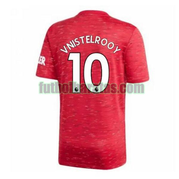 camiseta v.nistelrooy 10 manchester united 2020-2021 primera