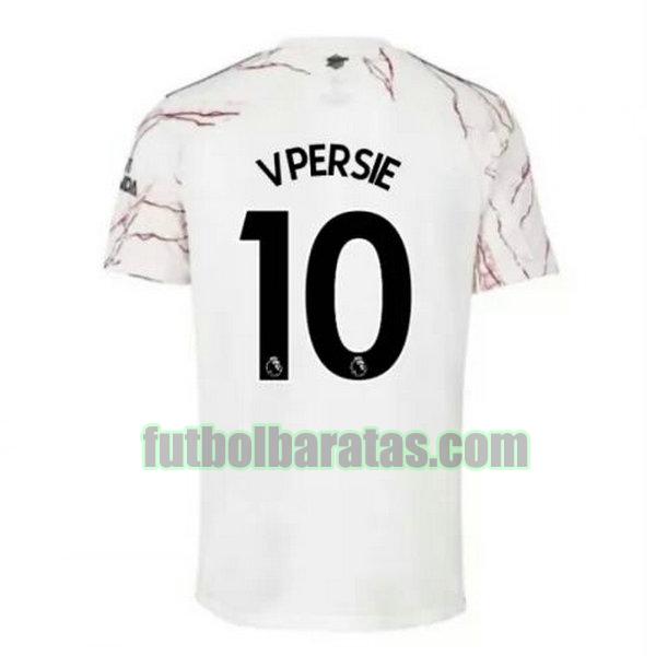 camiseta v.persie 10 arsenal 2020-2021 segunda