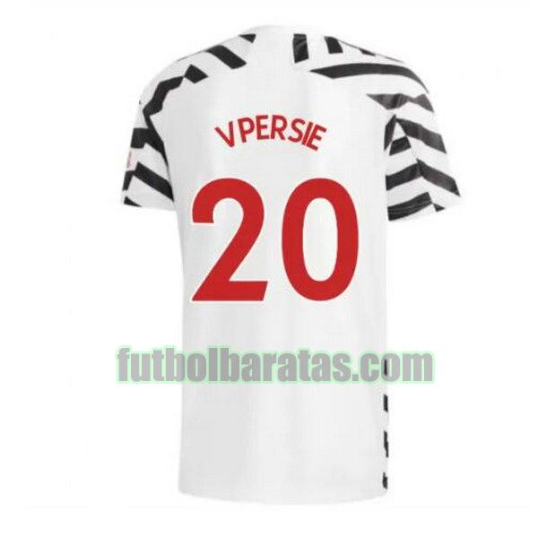 camiseta v.persie 20 manchester united 2020-2021 tercera