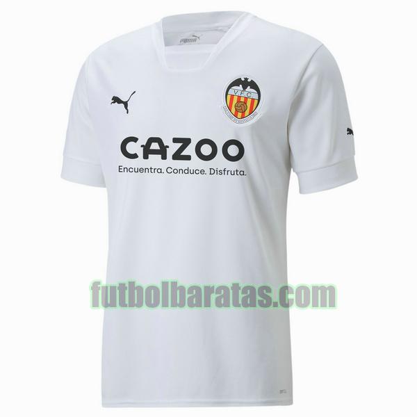 camiseta valencia 2022 2023 blanco primera