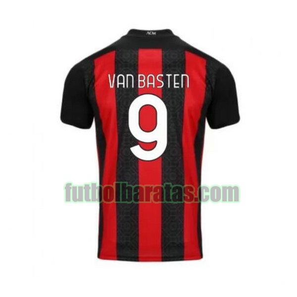 camiseta van basten 9 ac milan 2020-2021 primera