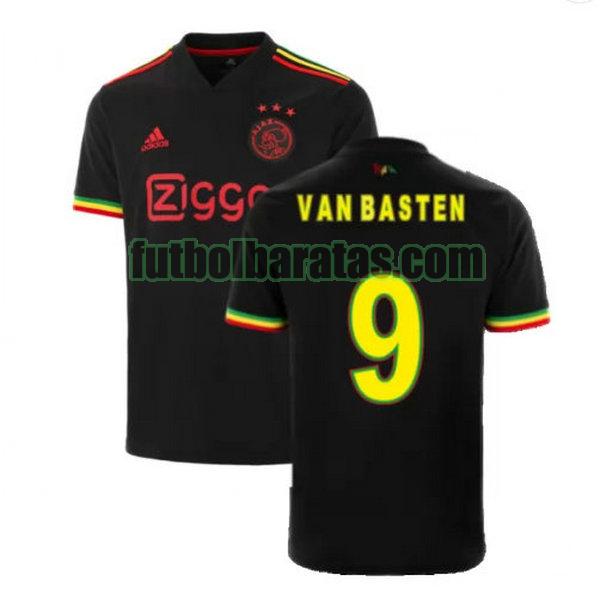 camiseta van basten 9 ajax 2021 2022 negro tercera