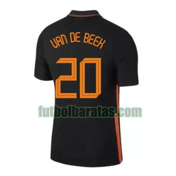 camiseta van de beek 20 holanda 2020 segunda