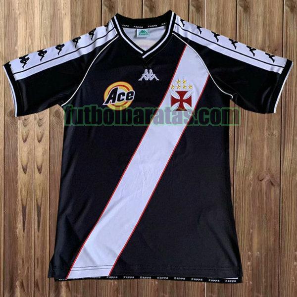 camiseta vasco da gama 2000 negro segunda