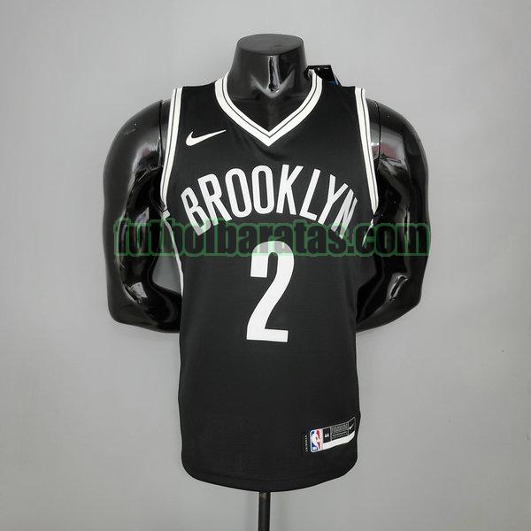 camiseta versión fans blake griffin 2 brooklyn nets negro hombre