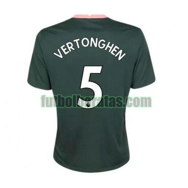 camiseta vertonghen 5 tottenham 2020-2021 segunda