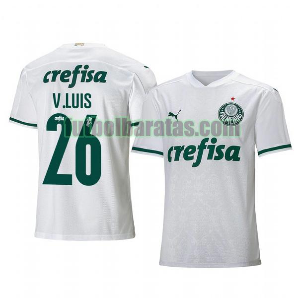 camiseta victor luis 26 camiseta palmeiras 2020-2021 segunda