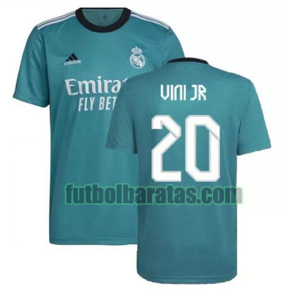 camiseta vini jr 20 real madrid 2021 2022 verde tercera