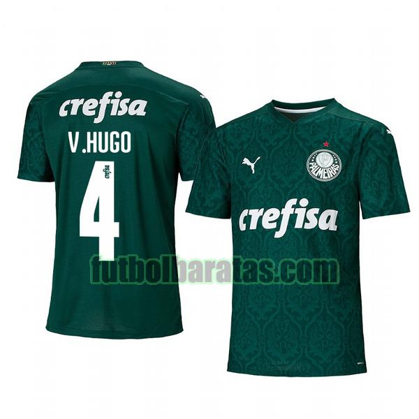 camiseta vitor hugo 4 camiseta palmeiras 2020-2021 primera