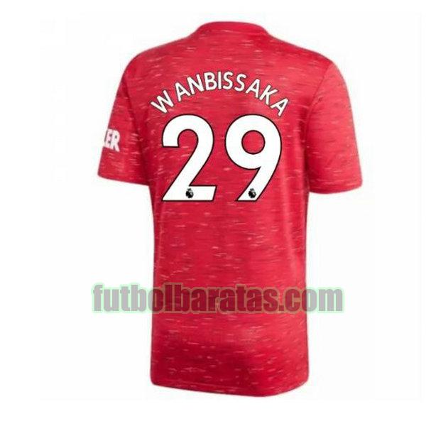 camiseta wan-bissaka 29 manchester united 2020-2021 primera