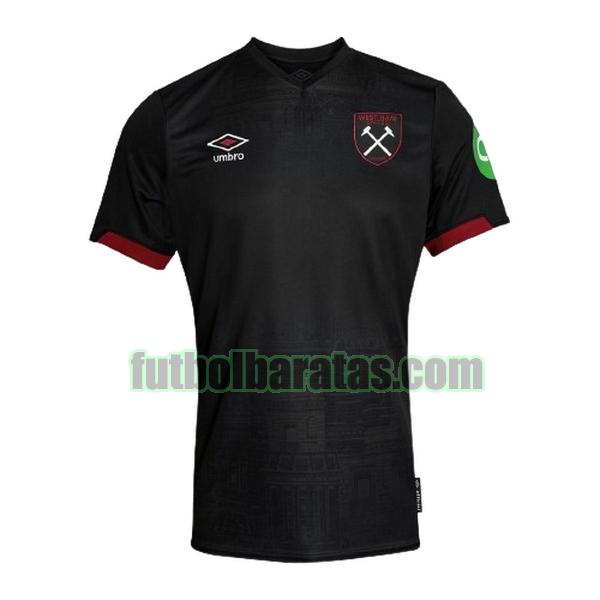 camiseta west ham united 2024 2025 negro segunda