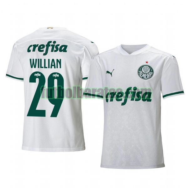 camiseta willian 29 camiseta palmeiras 2020-2021 segunda