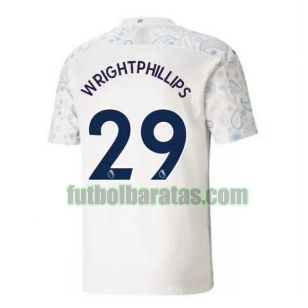 camiseta wright-phillips 29 manchester city 2020-2021 tercera
