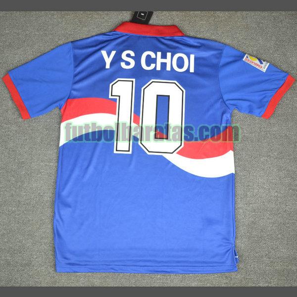 camiseta y s choi 10 corea 1996 azul segunda