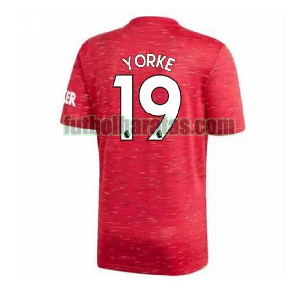 camiseta yorke 19 manchester united 2020-2021 primera