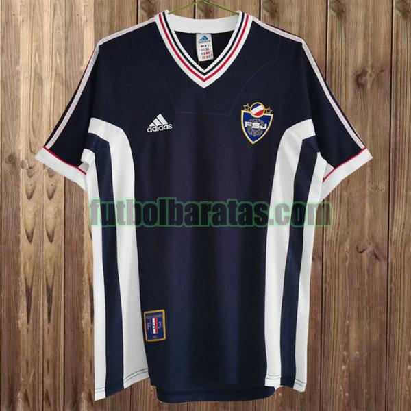 camiseta yugoslavia 1998 azul primera