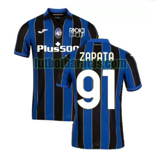 camiseta zapata 91 atalanta 2021 2022 azul negro primera