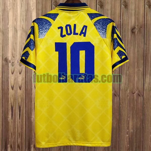 camiseta zola 10 parma 1995-1997 amarillo tercera