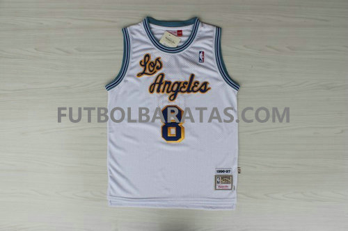 camisetas Bryant 8 los angeles lakers 2017 blanc