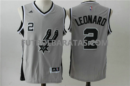 camisetas Leonard 2 san antonio spurs 2017 gris