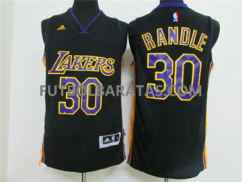 camisetas Randle 30 logo los angeles lakers 2017 purpura