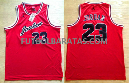 camisetas baloncesto Jordan 23 chicago bulls draft clasico 2017 roja