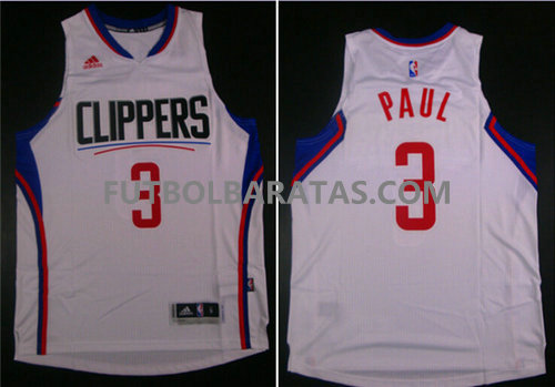 camisetas baloncesto Paul 3 los angeles clippers 2017 blanc