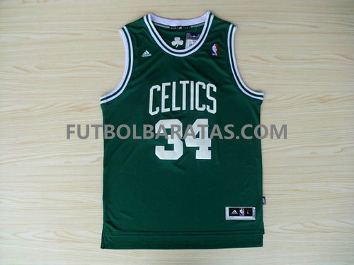 camisetas de Pierce 34 boston celtics draft 2017 verde