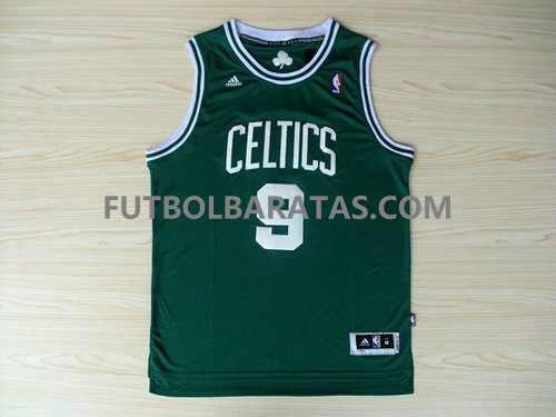 camisetas de Rondo 9 boston celtics draft 2017 verde