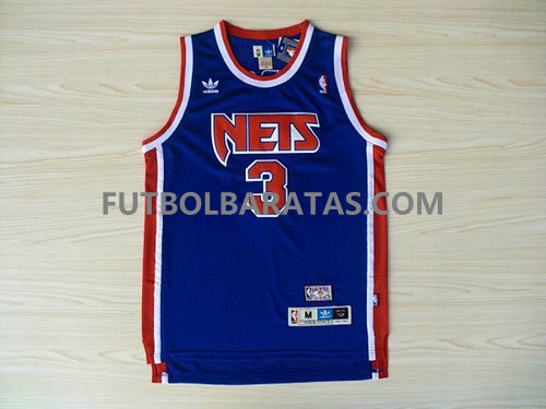 camisetas de baloncesto Petrovic 3 brooklyn nets 2017 azul