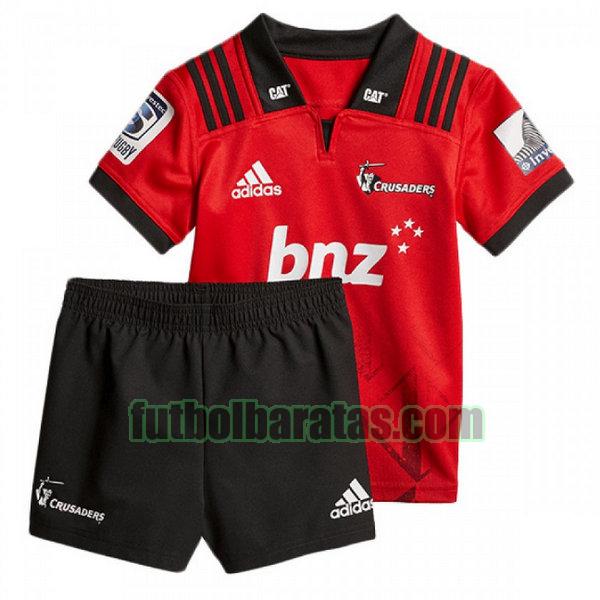 camisetas niños crusaders 2018 rojo primera