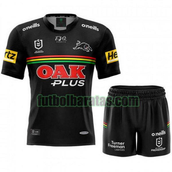 camisetas niños penrith panthers 2021 negro primera