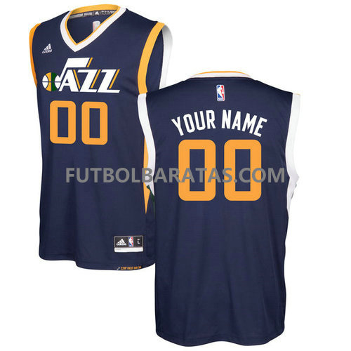 camisetas numbro personalizar utah jazz clasico 2017 azul