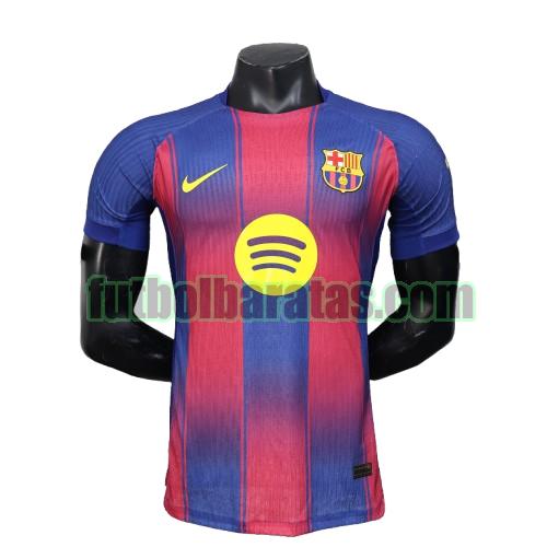 camsieta barcelona 2025 2026 azul rojo primera player