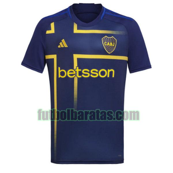 camsieta boca juniors 2024 2025 azul tercera