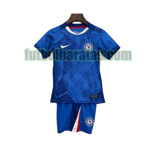 camsieta niño chelsea 2025 2026 azul primera