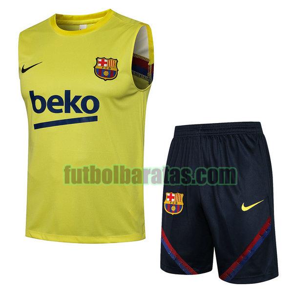 chaleco barcelona 2021 2022 verde conjunto