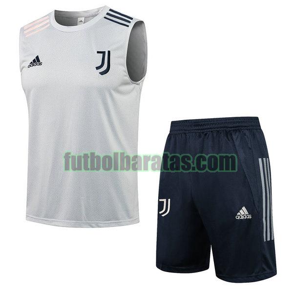 chaleco juventus 2021 2022 gris conjunto