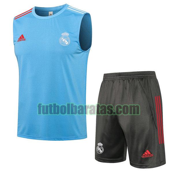 chaleco real madrid 2021 2022 azul conjunto