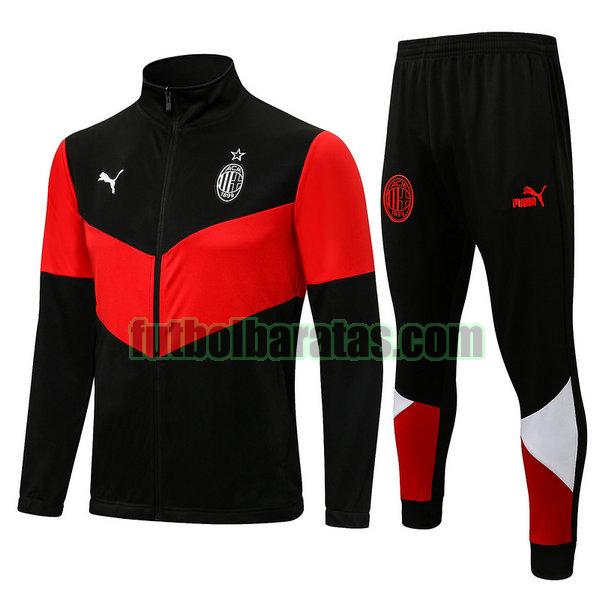 chandal ac milan 2021 2022 negro conjunto