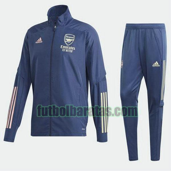 chandal arsenal 2020-2021 azul conjunto